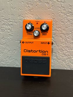 Boss Distortion DS-1 Guitar Pedal