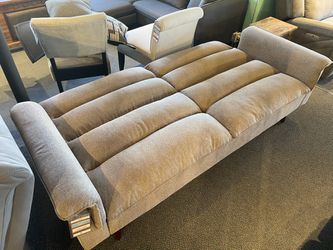 This sofa bed/futon is both comfortable and stylish Thumbnail