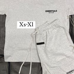 Essentials shirt/Short Set (Read Desc)