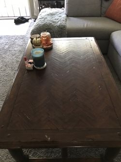 Beautiful Vintage Rustic Solid Wooden Coffee Table