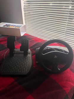 Thrustmaster T80 Racing Wheel designed for PlayStation systems