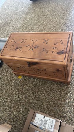 Beautiful wooden chest