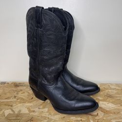 Twisted Cowboy Boots Mens 9.5 Western Black Leather 