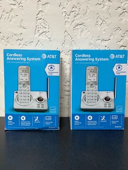 NEW AT&T Cordless Answering System 2 available $40 each