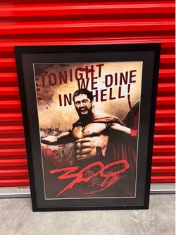 Framed art decor 300 the movie