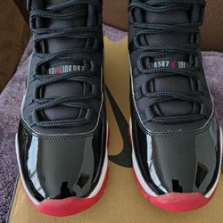 Jordan 11 Bred size 8M/9W