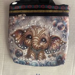 Diamond Art Crossbody Purse