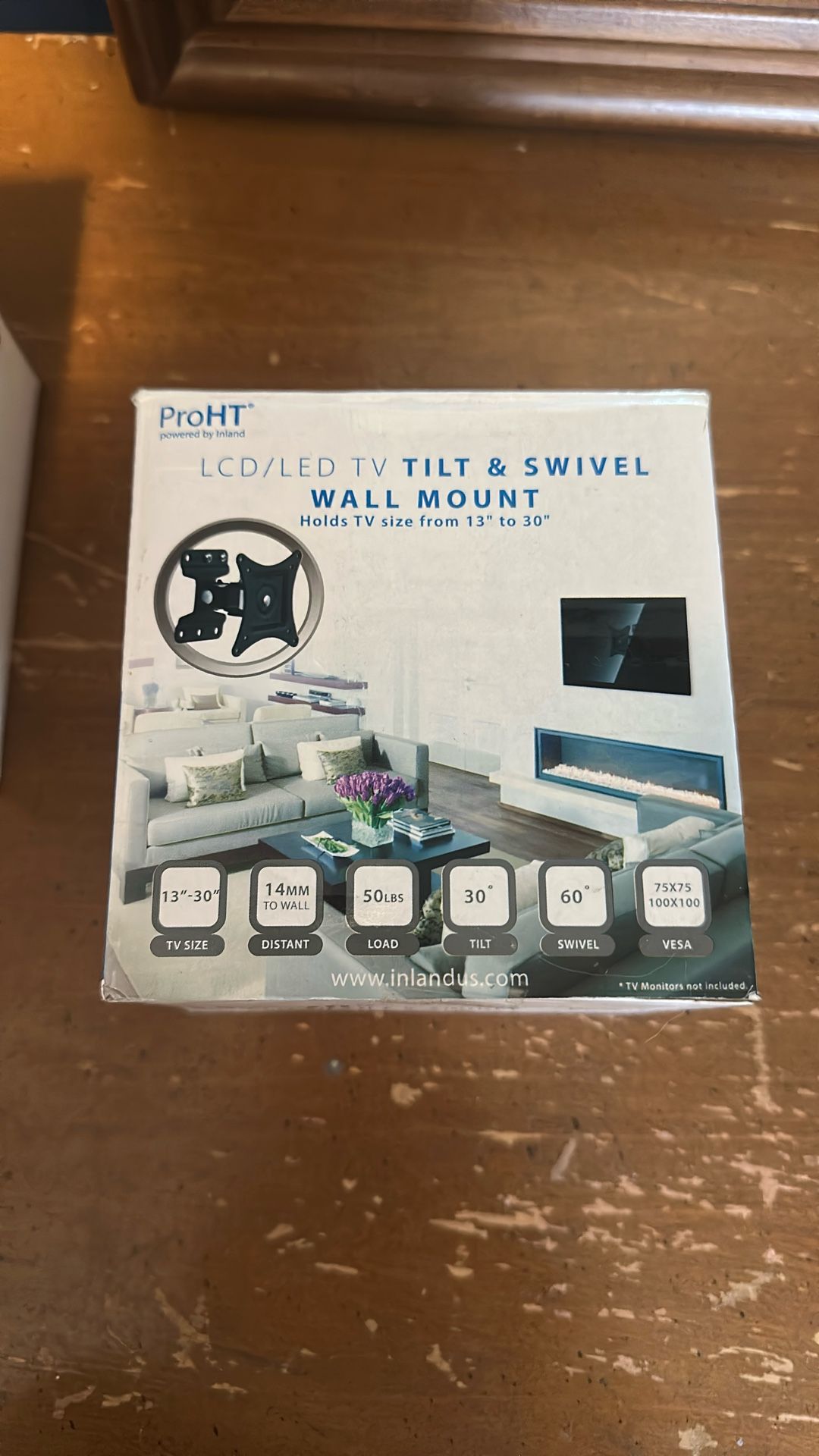 ProHT LCD/LED Tilt & Swivel Wall Mount 13”-30”
