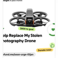 Help Replace My Stolen Photography Drone