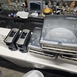 Lot Of Motion Sensing Paper Towls And Soap Dispenser 