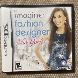 Imagine: Fashion Designer New York (NO GAME, CASE AND MANUAL ONLY)
