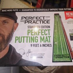 Price Is Firm.. Brand New In The Box.. Perfect Practice Putting Mat
