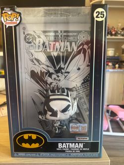Funko Pop! Comic Covers Detective Comics Batman (Black and White) LE 750