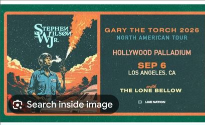 Stephen Wilson Gary The Touch at Hollywood Palladium 9/6/26