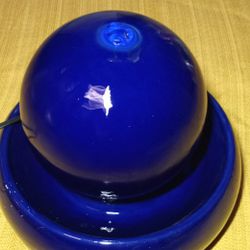 Blue tabletop Ceramic Tabletop $5