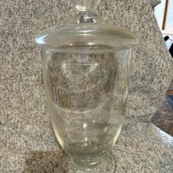 Glass Apothecary Jar