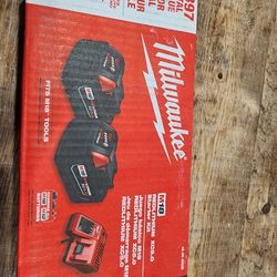 Millwake 2 Bateire Kit  And Charger $160 New Never Open