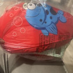 Red Fish swimming vest (infant or kids)