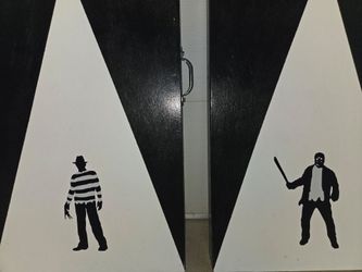 Freddy Vs Jason Cornhole Boards