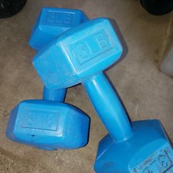 3 Lb Dumbbells