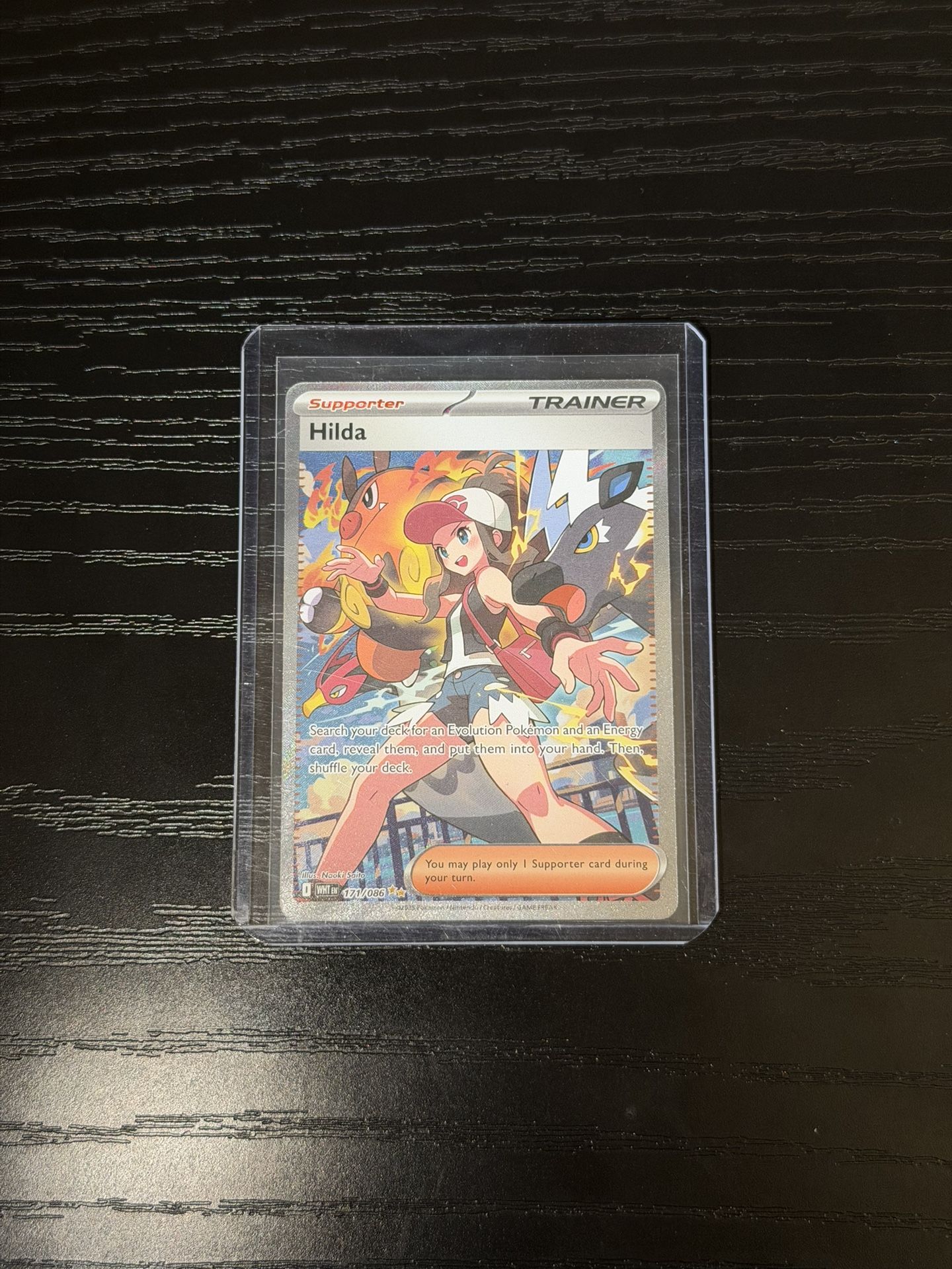 hilda pokemon card Pokemon Card Hilda SAR 173/86 sv11W White Flare Japanese – GLIT Japanese  Hobby Shop main image 1