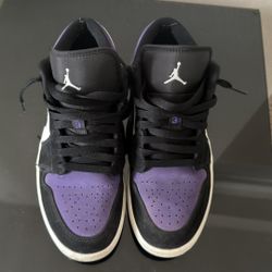 Air Jordan 1 Court Purple Low 8.5