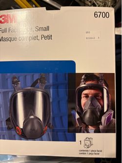 3M 6700 Full Face Mask