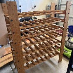 Wooden Wine Rack