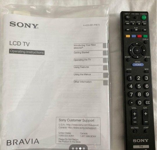 NEW 50" SONY TELEVISION