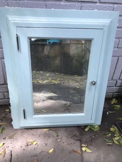 Antique Victorian Medicine Cabinet