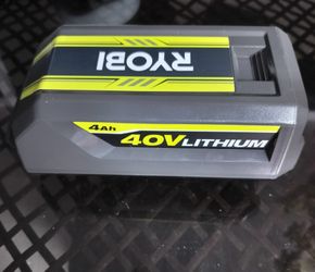 Ryobi OP40404 40-Volt Lithium-Ion 4 Ah Battery New Model (New No Box)