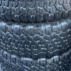 4 Llantas Usadas Bridas Ko2 37x12.50R17 $380 Las 4