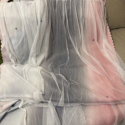 Yancorp Curtains for Girls Bedroom Kids Curtain Hollow-Out Star curtains 2 layer