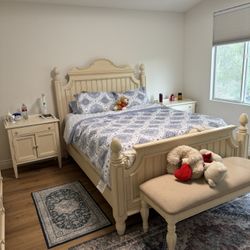 6pc Wood Bedroom Set 