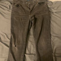 Grey Washed Jeans