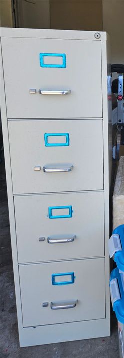 4 drawer filing cabinet