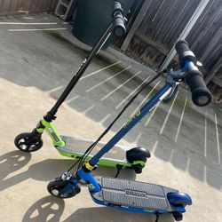 2 Electric Scooters 