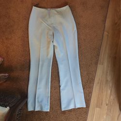 Ladies Casual Dress Pants Black And White Size10