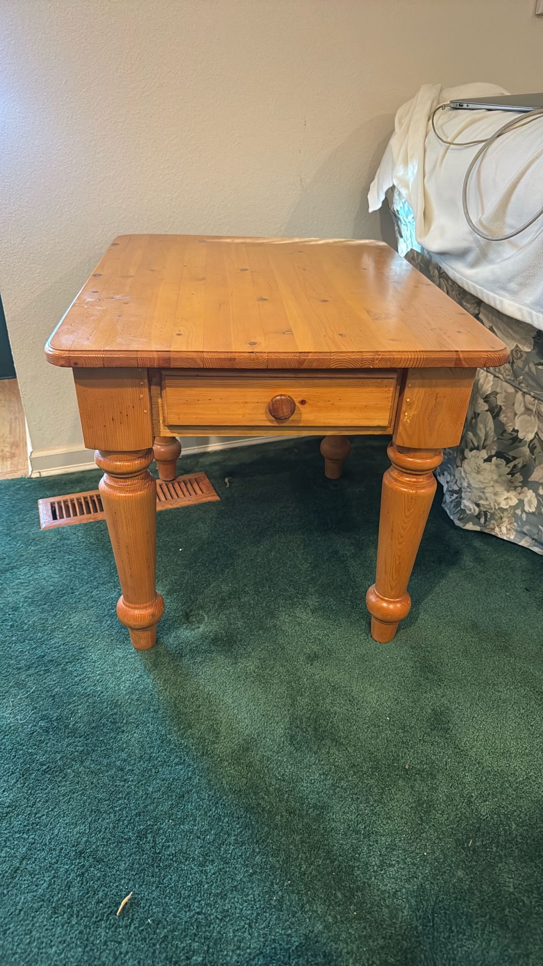 Pair of Pine End Tables
