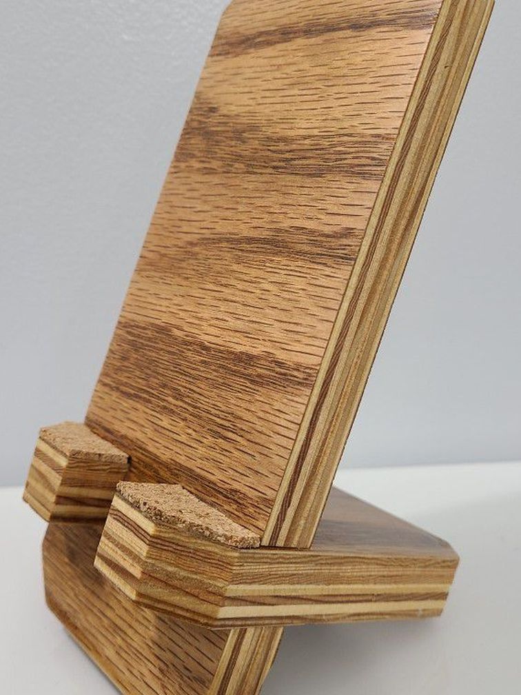 Reclaimed Wood Phone Stand