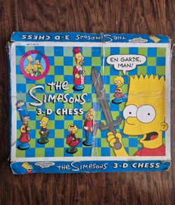 The Simpsons 3-D Chess Set (1992)
