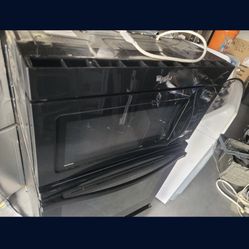 Black Over-the-range Microwave Working Great. Delivery And Installation For Cost