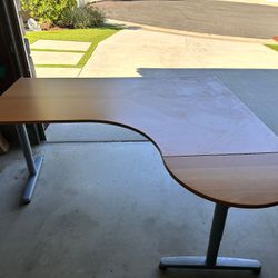IKEA Galant Desk (birch)