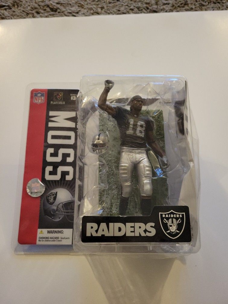 Mcfarlane NFL Football Figure Oakland Raiders Randy Moss