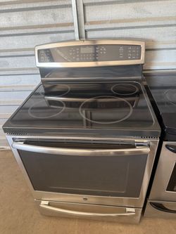 INDUCTION OVEN RANGE - GLASS TOP STOVE 