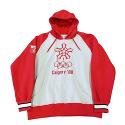 1988 Calgary Olympic Winter Games Hoodie $100 (Good Condition) Size M 