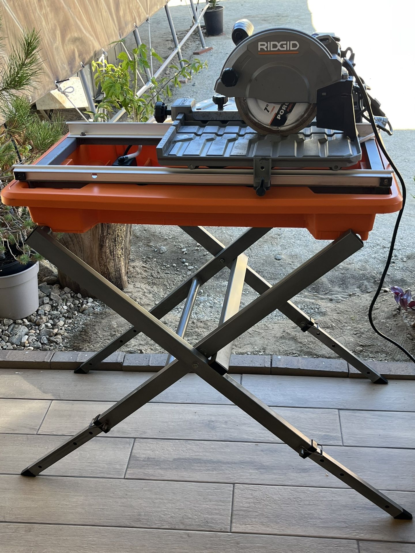 RIDGID SAW WET TILE 7”