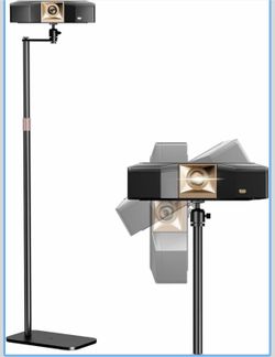 PUTORSEN Universal Projector Stand – Height Adjustable & 360° Rotatable Mount with 1/4" Screw, Compatible with Projectors, Cameras, Webcams for Home, 