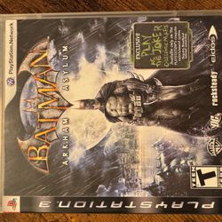 Batman Arkham Asylum PS3