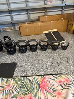 Kettlebell full set 5-30lb